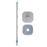 Smarter Aqua Master Otomatik Temizlik Seti Sap+Plate+Mop Temiz & Kirli Suyu Ayırma Özelliği Otomatik Temizlik Seti Mop Paspas