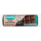 Smarter Çikolata Kokulu Büzgülü Büyük Boy Çöp Torbası ( Çöp Poşeti ) - 65 x 70 cm