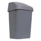 Smarter Çöp Kovası Plastik Sallanır Kapak 25 L - Gri