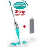 Smarter Shiny Mikrofiber Temizlik Seti Sprey Mop + Yedek Mop Pratik Kullanım İçin Ergonomik Tasarım