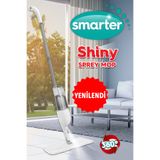 SMARTER Shıny Sprey Mop (BEYAZ) Mop Paspas Temizlik Seti