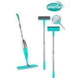 SMARTER Shıny Sprey Mop Fırça Ve Sünger Set Mop Temizlik Seti