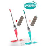 SMARTER Shıny Sprey Mop Renkli 2 Li 2 Adet Yedek Mop Paspas Temizlik Seti