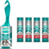 SMARTER TÜY TOPLAYICI RULO + 4 YEDEK KEDİ KÖPEK