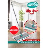 SMARTER Yeni Şip Şak Mop Otomatik El Değmeden Tüm Bezlerle Uyumlu Temizlik Seti Paspas