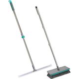 Smarter Yer Sileceği + Pratik Yüzey Fırçası Çekçek Banyo Mutfak Fayans Balkon - Çok Renkli