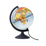 SmartFox Gürbüz IŞIKLI Küre - Siyasi Dünya Küresi 20 cm Yerküre - 47203