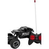 Smartfox Işıklı Uzaktan Kumandalı Şarjlı Full Fonksiyonlu Rock Crawler Jeep 1:20 Oyuncak Araba - Siyah