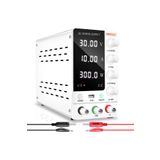 SMARTGIFT 0-30v/10a Ayarlanabilir Dc Güç Kaynağı Voltaj Regülatörü Geliştirilmiş Model BEYAZ