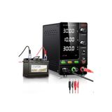 SMARTGIFT 0-30v/10a Ayarlı Dc Güç Kaynağı Voltaj Regülatörü Geliştirilmiş Şarj fonksiyonlu (SİYAH) Uyumlu