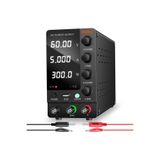 Smartgift 0-60V/5A Ayarlanabilir Dc Güç Kaynağı Voltaj Regülatörü Geliştirilmiş Model Siyah