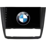 SmartGO Bmw 1 Serisi E81-E82-E87-E88 Dijital Klima Carplay 8+256 GB Kamera + Çerçeve (2007-2011) (Yazılımsal) - RENK - Siyah