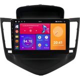 SmartGO Chevrolet Cruze Uyumlu Android Multimedya Sistemi (2009-2012) 8+256 GB Premium Ekran (Yazılımsal) - RENK - Siyah