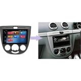 SmartGO Chevrolet Lacetti Analog Klima Android Gps Carplay 8+256 GB Kamera + Çerçeve (2004-2008) (Yazılımsal) - RENK - Siyah