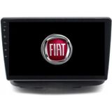 SmartGO Fiat Doblo Android Gps Carplay 8+256 GB Kamera + Çerçeve (2005-2010) (Yazılımsal) - RENK - Siyah