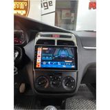 SmartGO Fiat Linea Android Gps Carplay 8+256 GB Kamera + Çerçeve (2009-2016) (Yazılımsal) - RENK - Siyah
