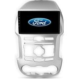 SmartGO Ford Ranger Android Gps Carplay 8+256 GB Kamera + Çerçeve (2011-2015) (Yazılımsal) - RENK - Siyah