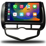 SmartGO Honda Jazz 2002-2008 Uyumlu Dijital Klima 8+256 GB Android Multimedya Sistemi (Yazılımsal) - RENK - Siyah