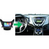 SmartGO Hyundai Elantra Android Gps Carplay 8+256 GB Kamera + Çerçeve (2011-2013) (Yazılımsal) - RENK - Siyah