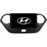 SmartGO Hyundai I10 Android Gps Carplay 8+256 GB Kamera + Çerçeve (2013-2019) (Yazılımsal) - RENK - Siyah