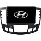 SmartGO Hyundai Sonata Dijital Klima Android Gps Carplay 8+256 GB Kamera + Çerçeve (2009-2011) (Yazılımsal) - RENK - Siyah