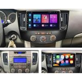 SmartGO Hyundai Sonata Manuel Klima Android Gps Carplay 8+256 GB Kamera + Çerçeve (2009-2011) (Yazılımsal) - RENK - Siyah