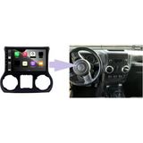 SmartGO Jeep Wrangler-Rubicon Android Gps Carplay 8+256 GB Kamera + Çerçeve (2011-2014) (Yazılımsal) - RENK - Siyah