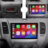 SmartGO Kia Cerato Android Gps Carplay 8+256 GB Kamera + Çerçeve (2013-2017) (Yazılımsal) - RENK - Siyah
