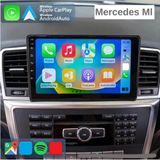 SmartGO Mercedes ml Android Gps Carplay 8+256 GB Kamera + Çerçeve (2012-2015) (Yazılımsal) - RENK - Siyah