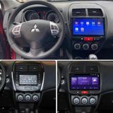 SmartGO Mitsubishi Asx Android Gps Carplay 8+256 GB Kamera + Çerçeve (2011-2020) (Yazılımsal) - RENK - Siyah