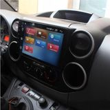 SmartGO Peugeot 208 Android Gps Carplay 8+256 GB Kamera + Çerçeve (Yazılımsal) - RENK - Siyah