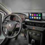 SmartGO Renault Sandero Android Gps Carplay 8+256 GB Kamera + Çerçeve (2021-2025) (Yazılımsal) - RENK - Siyah
