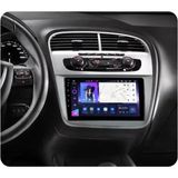 SmartGO Seat Altea Android Gps Carplay 8+256 GB Kamera + Çerçeve (2004-2010) (Yazılımsal) - RENK - Siyah