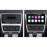 SmartGO Skoda Octavia Android Gps Carplay 8+256 GB Kamera + Çerçeve (2004-2013) (Yazılımsal) - RENK - Siyah