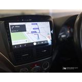 SmartGO Subaru Forester Android Gps Carplay 8+256 GB Kamera + Çerçeve (2008-2012) (Yazılımsal) - RENK - Siyah