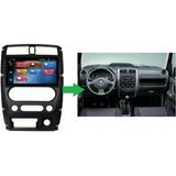 SmartGO Suzuki Jimny Android Gps Carplay 8+256 GB Kamera + Çerçeve (2006-2017) (Yazılımsal) - RENK - Siyah