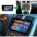 SmartGO Toyota Auris Android Gps Carplay 8+256 GB Kamera + Çerçeve (2007-2012) (Yazılımsal) - RENK - Siyah