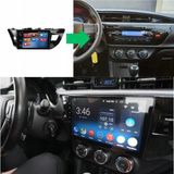 SmartGO Toyota Corolla Android Gps Carplay 8+256 GB Kamera + Çerçeve (2013-2016) (Yazılımsal) - RENK - Siyah