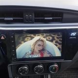SmartGO Toyota Corolla Android Gps Carplay 8+256 GB Kamera + Çerçeve (2017-2018) (Yazılımsal) - RENK - Siyah