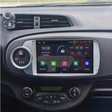 SmartGO Toyota Yaris Android Gps Carplay 8+256 GB Kamera + Çerçeve (2012-2020) (Yazılımsal) - RENK - Siyah