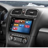 SmartGO Volkswagen Golf 6 Android Gps Carplay 8+256 GB Kamera + Çerçeve (2010-2012) (Yazılımsal) - RENK - Siyah