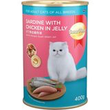 Smartheart Kedi Konservesi Jöle Içinde Tavuklu Sardalya 400 gr - Alabalık