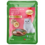 Smartheart Sardalya ve Tavuk Etli 85 gr Kedi Yaş Maması