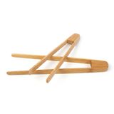 Smartizi 2'li Doğal Bambu Mutfak Maşası Seti (30 cm) - Güvenli Tost, Sunum ve Salata Maşası