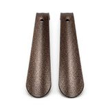 Smartizi 2'li Metal Ayakkabı Çekeceği Seti (20 cm) - Bakır Eskitme Kaplama Sağlam ve Ergonomik Kerata Takımı