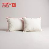 Smarto Relax 4'Lü 70X55 Cm Yatak Yastığı – Karışım Elyaf Dolgu,Pamuklu Kumaş, Anti-Bakteriyel Büyük Boy