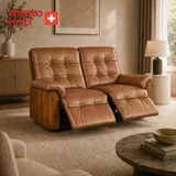 Smarto Relax Berlin İkili Yatar Ayak Uzatmalı Ergonomik Deri Tv Koltuğu Baba Koltuğu