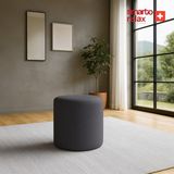 Smarto Relax Puf Babyface Kumaş Silindir Puf 40×45 cm - Gri