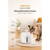 Smartpaw Aqua Core Kedi Su Pınarı (Distribütör Garantili) - Beyaz