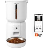Smartpaw Fresh Feeder Pro Kameralı Akıllı Otomatik Mama Kabı (Distribütör Garantili) - Beyaz